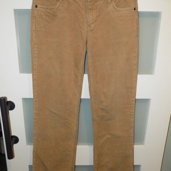 J. Crew Light Brown Corduroy Bootcut Classic Pants Size 26S Women's - Picture 1 of 3